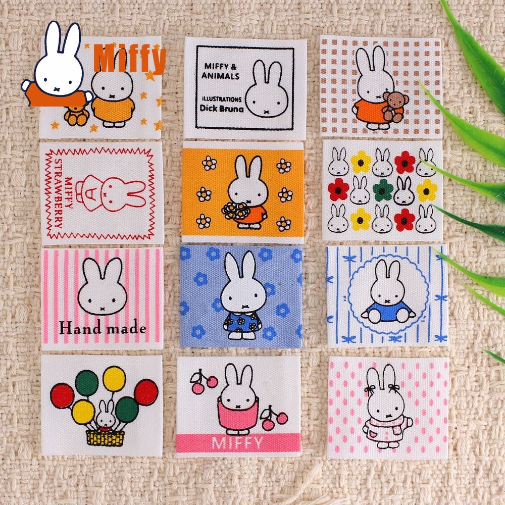 Embroidery Patch - Aplique de Pano Bordado Miffy Coelho