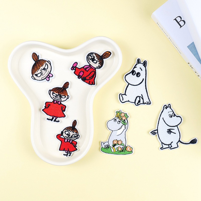 Embroidery Patch - Patches Bordados de Desenhos Animados Moomin