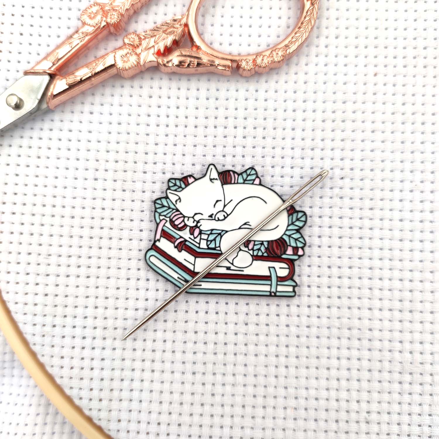 Needle Minder Magnet - Agulha minder para ponto cruz magnético