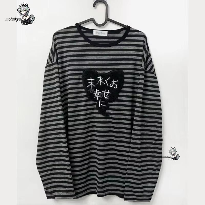 Embroidery Knit - Camisetas Vintage Americanas Punk Y2K com