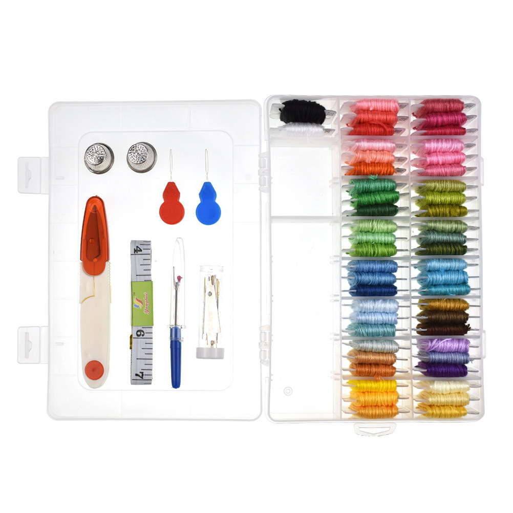 Embroidery Kit - Kit de Bordado com 50 Peças