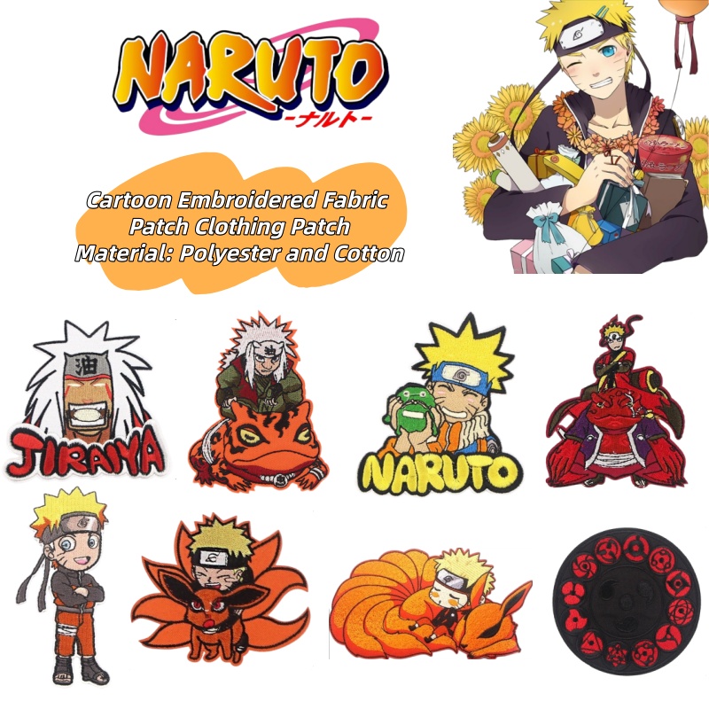 Embroidery Patch - Patch bordado personalizado de anime estilo