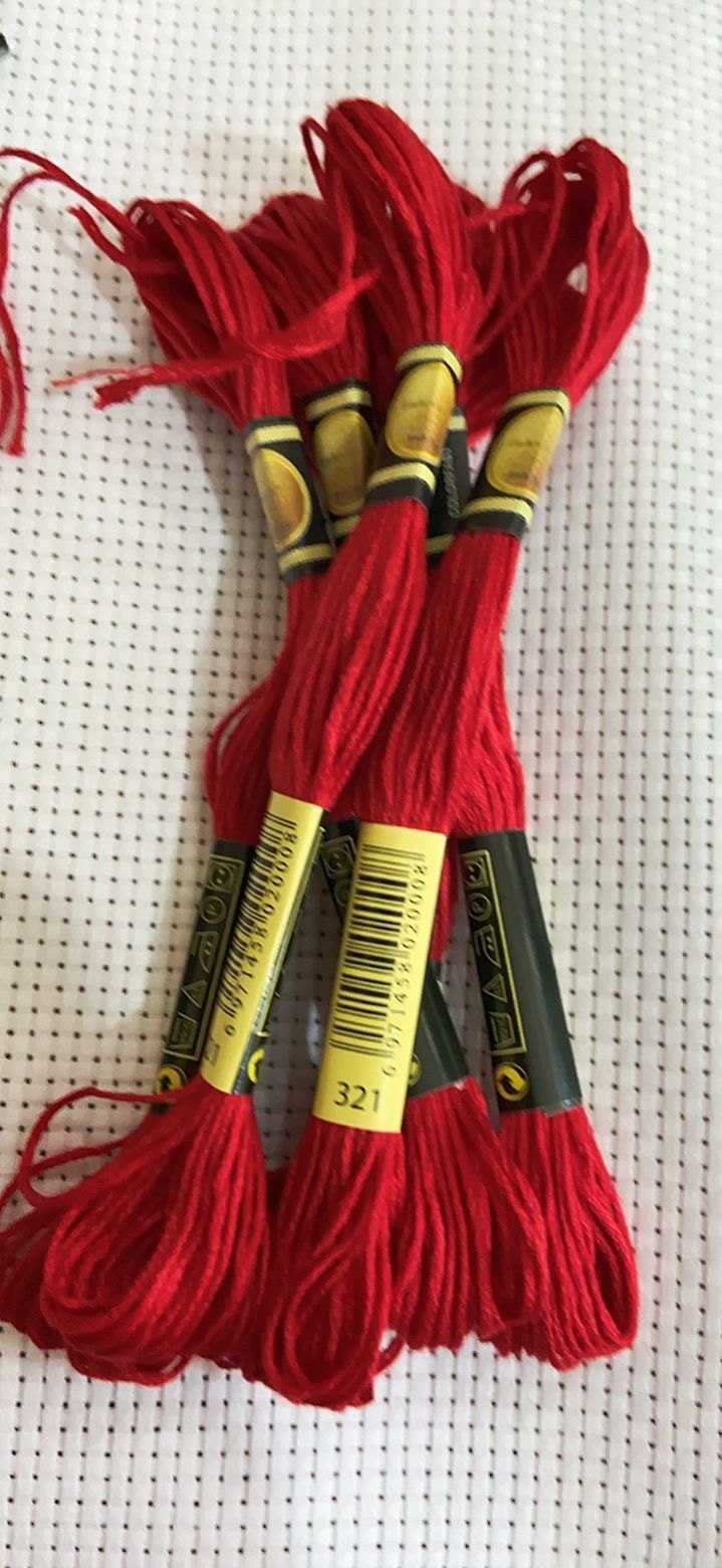 Dmc Floss Set - 10 pçs/lol conjunto ponto cruz fio