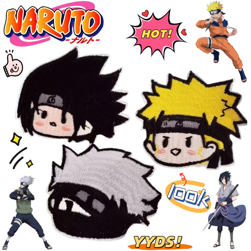 NARUTO Uzumaki Naruto Uchiha S - Embroidery Patch avaliação e preço