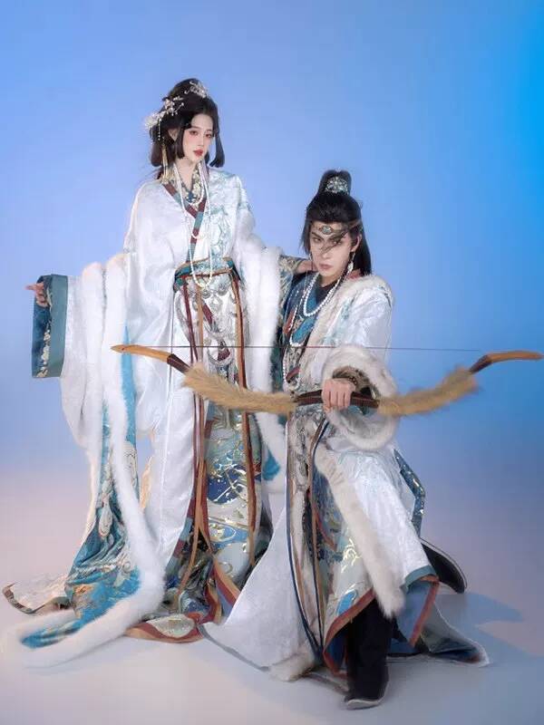 Novo Hanfu Feminino Zhan Guo R - Embroidery Knit avaliação e preço