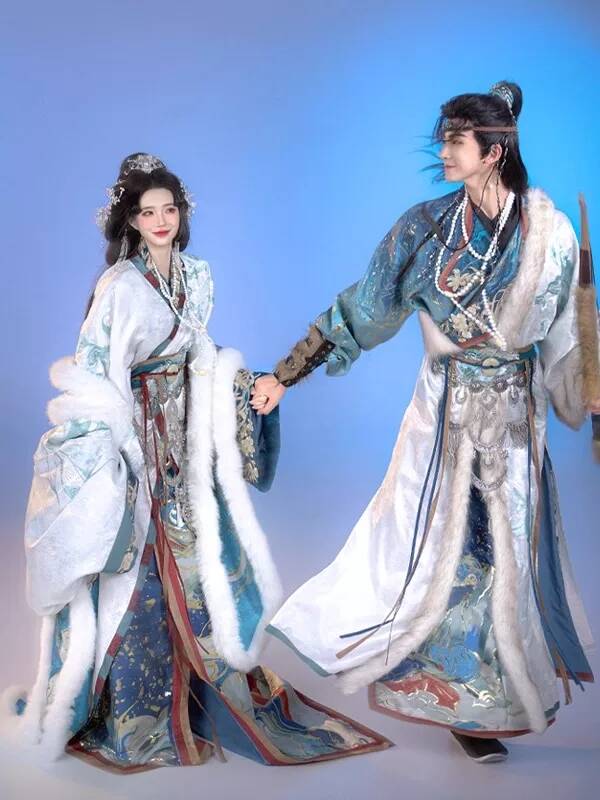 Novo Hanfu Feminino Zhan Guo R - Embroidery Knit avaliação e preço