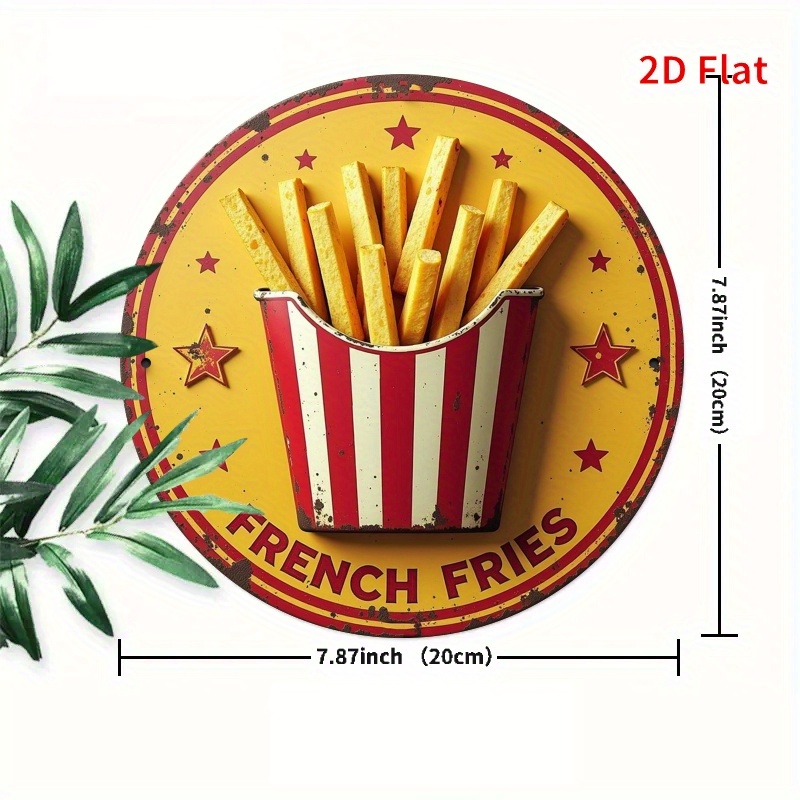 2d plano, 1pc retro batatas fr - Embroidery Garden avaliação e preço