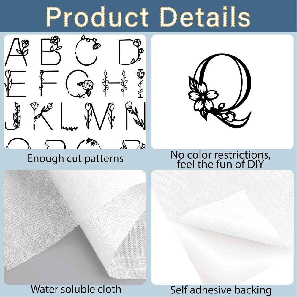 Estabilizadores de bordado sol - Embroidery Kit avaliação e preço
