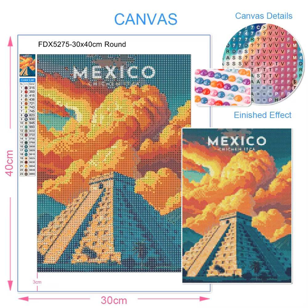 Kit de Mosaico de Diamantes 5D - Embroidery Garden avaliação e preço