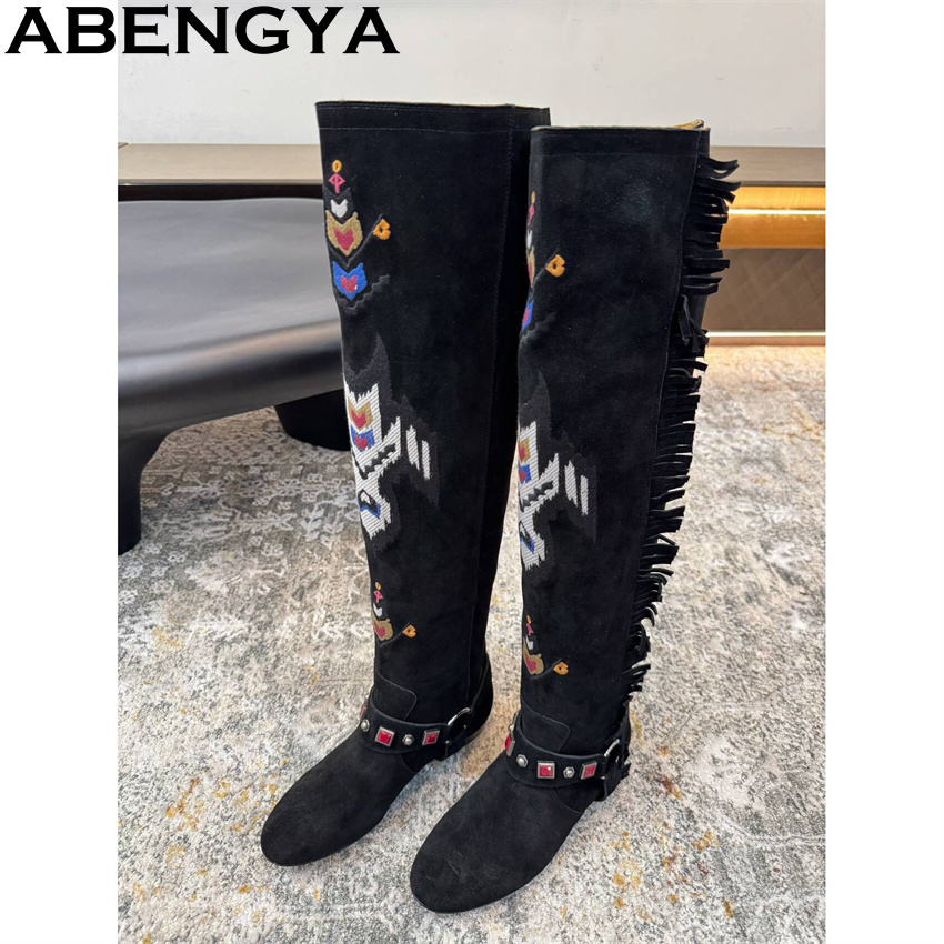 Abengya 2026 inverno novas bot - Embroidery On Leather avaliação e preço