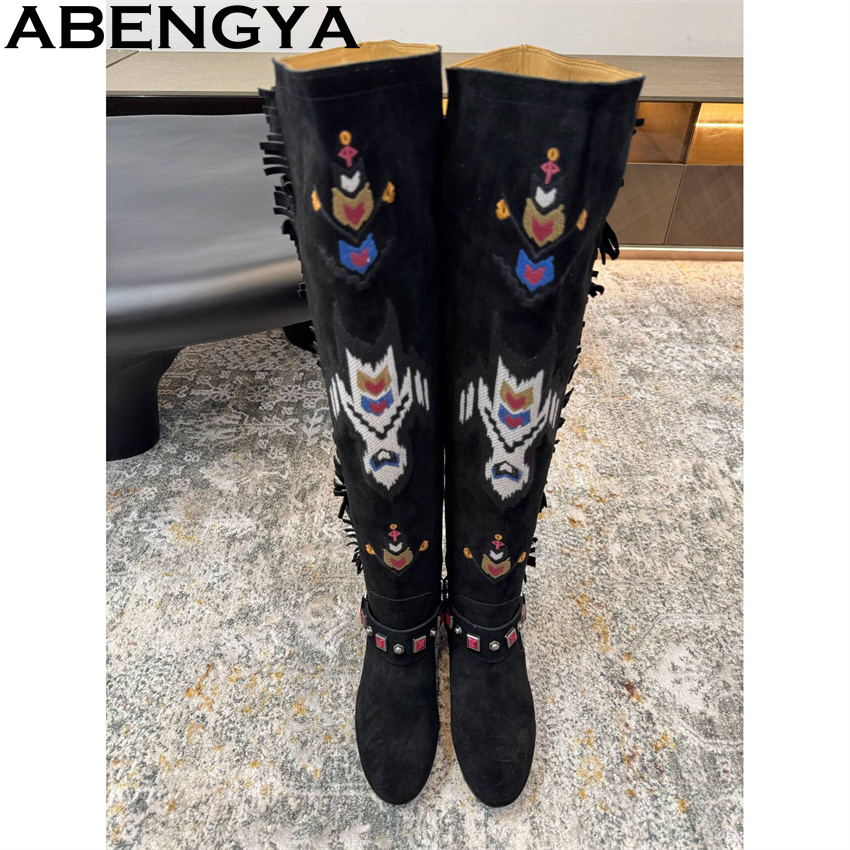 Abengya 2026 inverno novas bot - Embroidery On Leather avaliação e preço