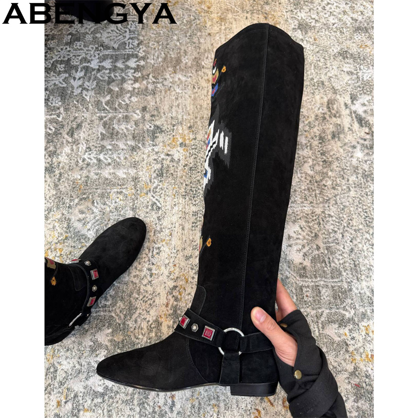 Abengya 2026 inverno novas bot - Embroidery On Leather avaliação e preço