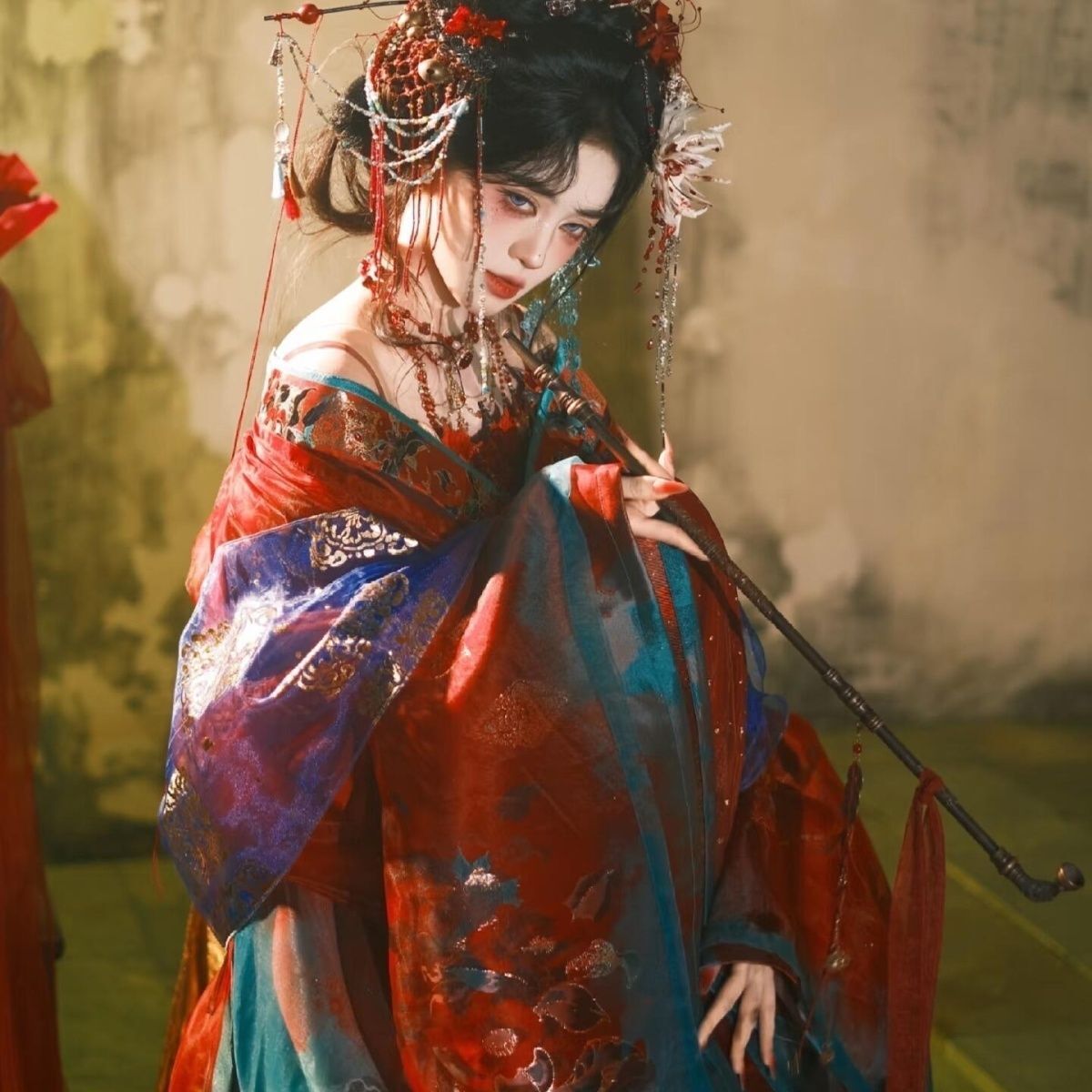Vestido Feminino Hanfu Preto e - Embroidery Kit avaliação e preço