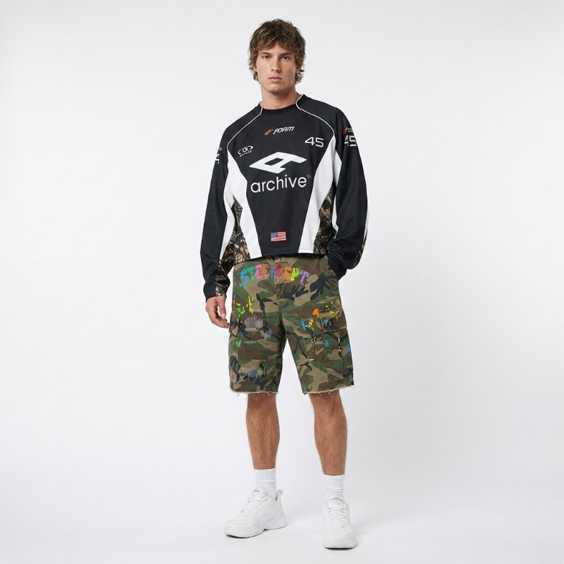 Conjunto Masculino de Streetwe - Embroidery Knit avaliação e preço