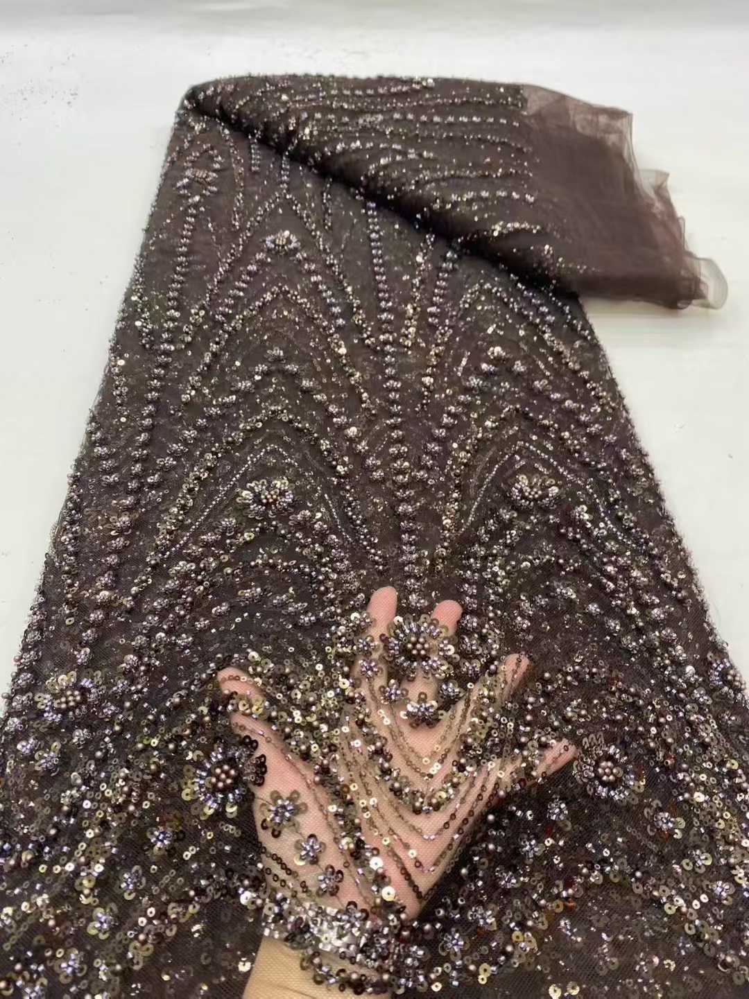 2026 africano nigeriano de alt - Embroidery Net Dress avaliação e preço