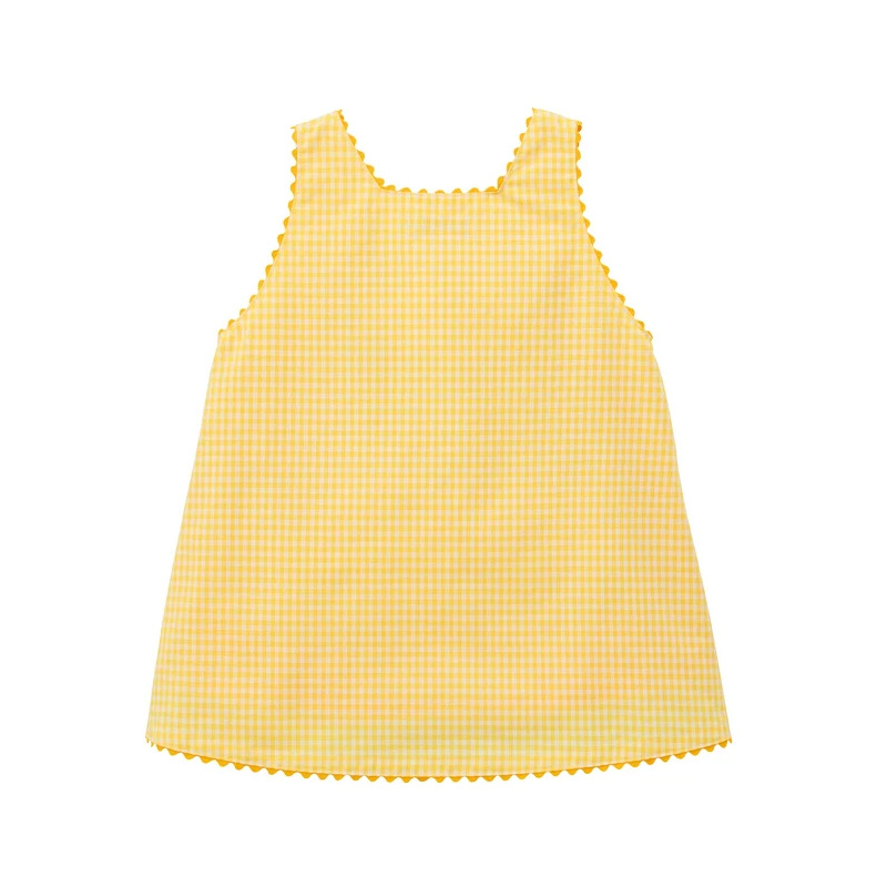Vestido de Algodão Amarelo com - Embroidery Yellow Flower avaliação e preço