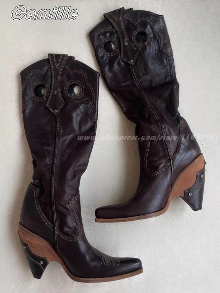 2025 Botas sexy plissadas all- - Embroidery On Leather avaliação e preço