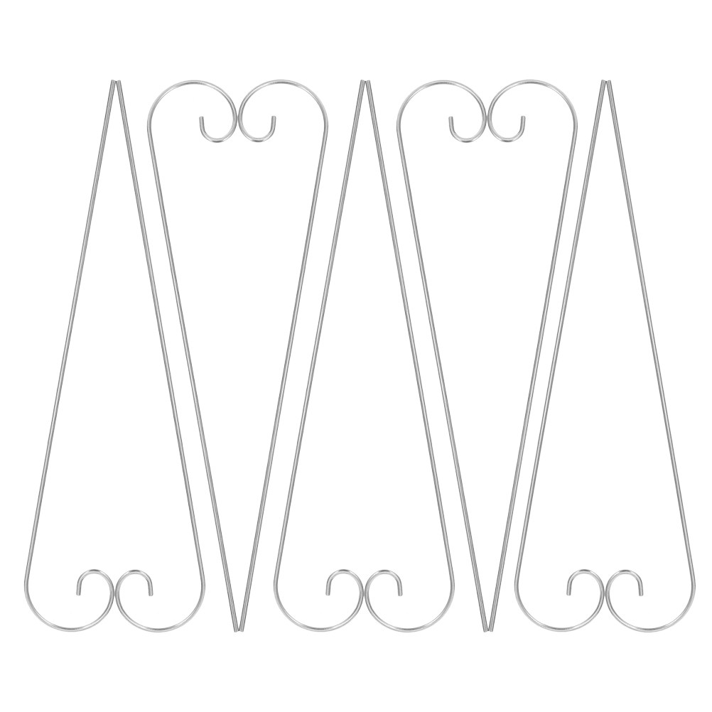 10 Peças de Ganchos de Metal V - Embroidery Garden avaliação e preço
