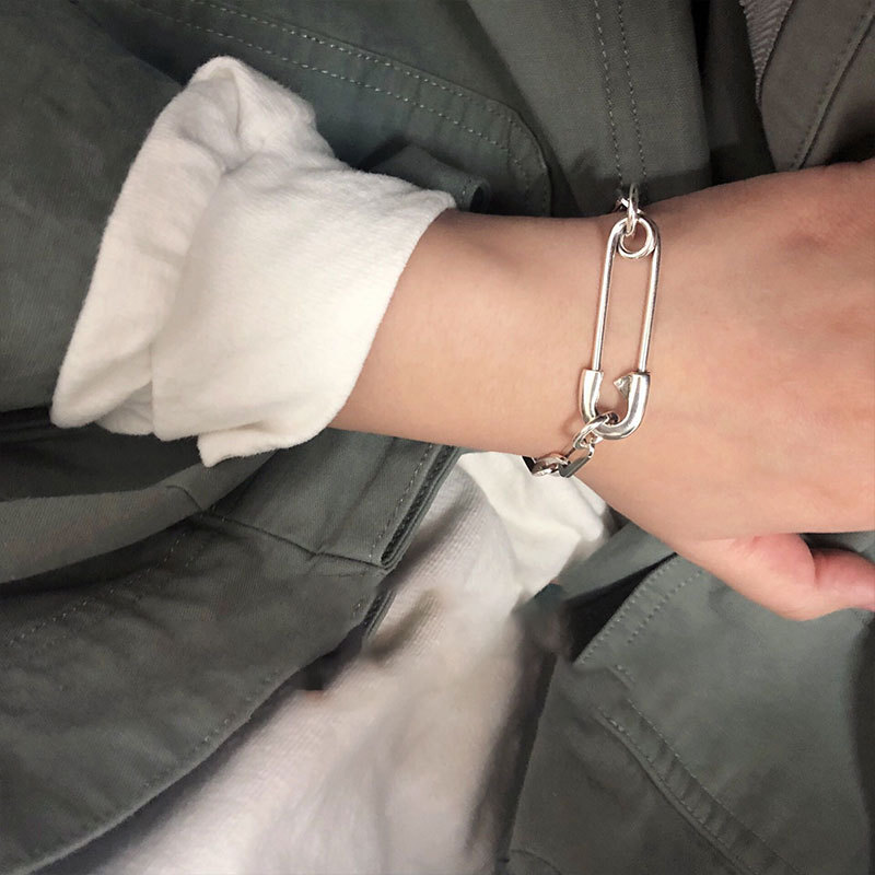 925 Sterling Silver Grossa Cad - Embroidery Bracelet avaliação e preço