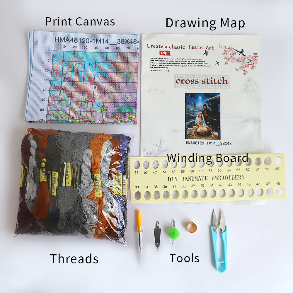 Crianças dos desenhos animados - Dmc Floss Set avaliação e preço