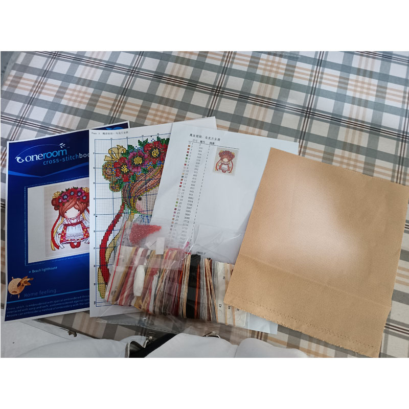 Conjunto de ponto cruz novo di - Embroidery Studio avaliação e preço
