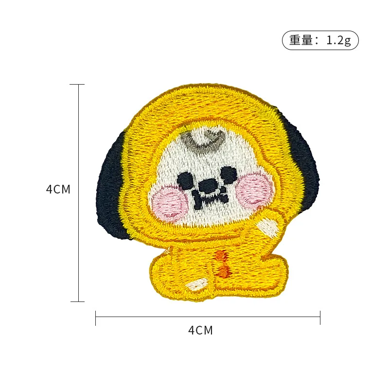 Patch Bordado Autoadesivo de T - Embroidery Patch avaliação e preço