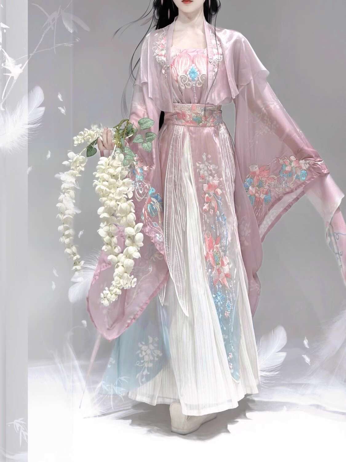 Novo hanfu wei jinfeng indústr - Embroidery Knit avaliação e preço