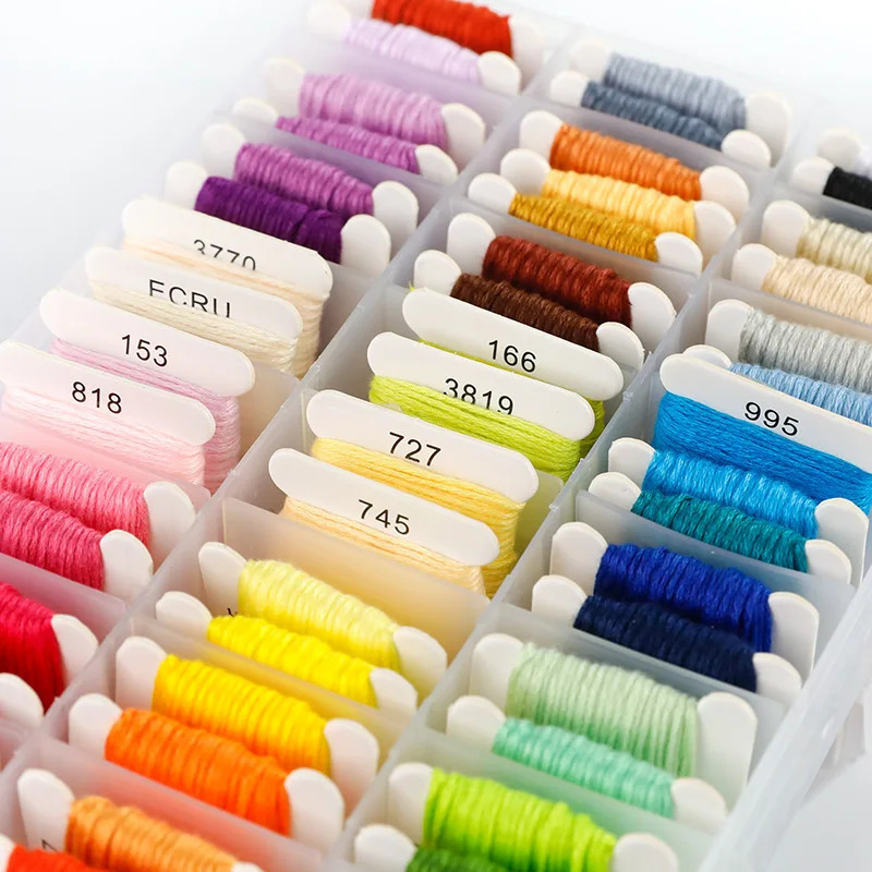 Kit de Linhas de Bordado 100%  - Embroidery Kit avaliação e preço