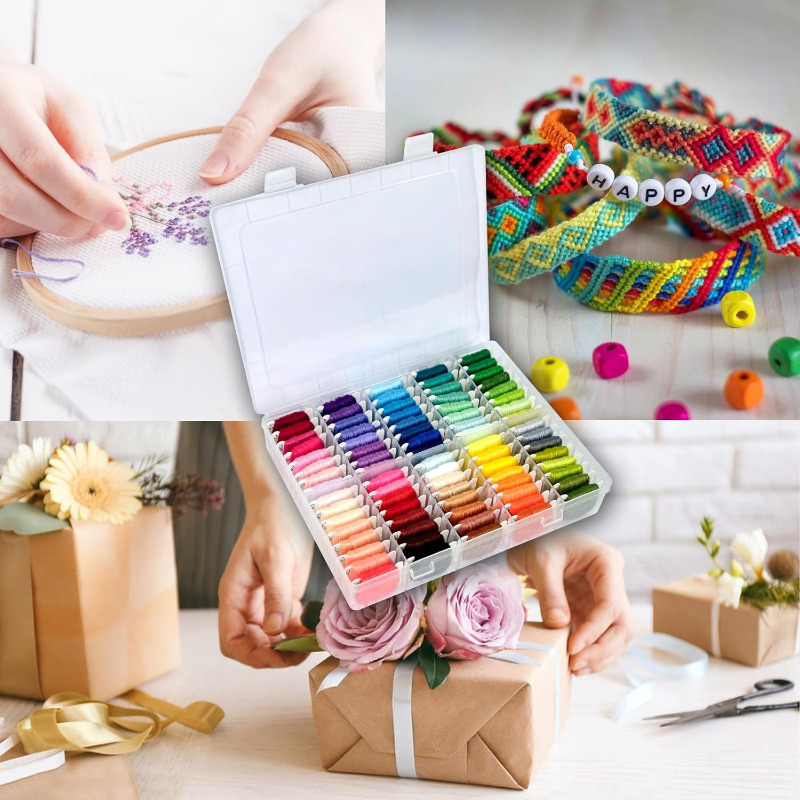 Kit de Linhas de Bordado 100%  - Embroidery Kit avaliação e preço
