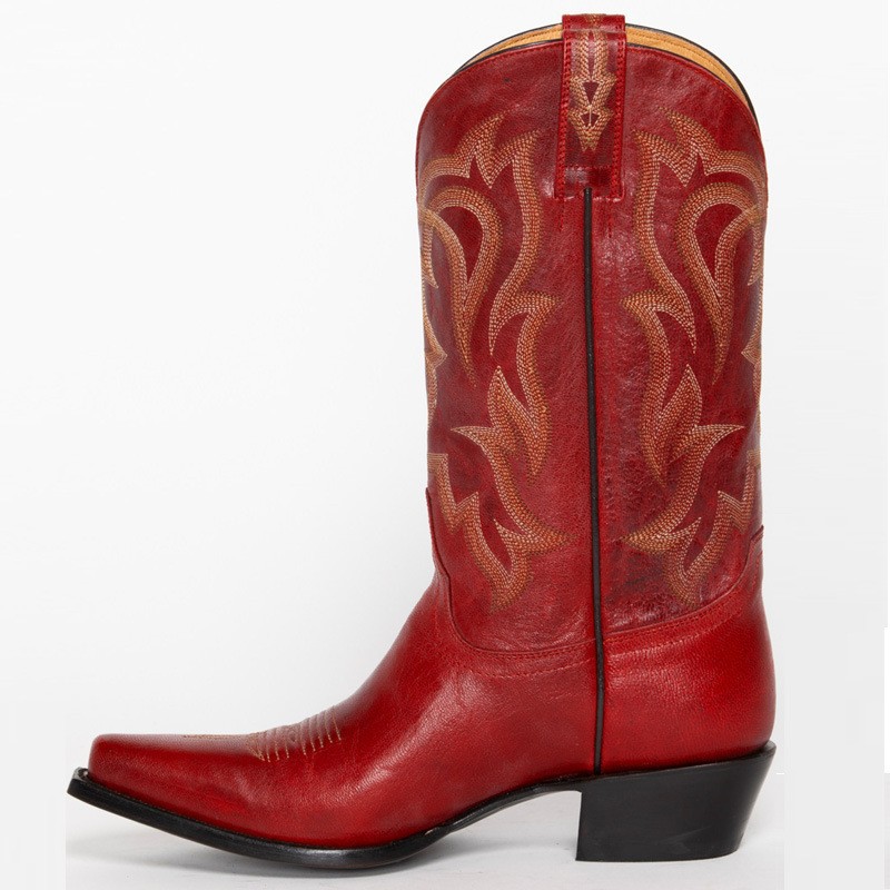 Novas botas femininas bordadas - Embroidery On Leather avaliação e preço